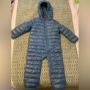 Primary Blue Snowsuit